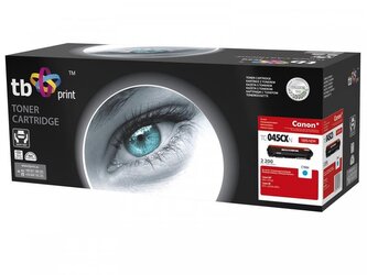 Toner TB kompatibilní s Canon TC-045CXN, Cyan, 2200,new