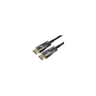 PremiumCord Optický DisplayPort 1.4 přípojný kabel M/M, zlacené konekt. 30m PremiumCord Optický DisplayPort 1.4 přípojný kabel M/M, zlacené konekt. 30m