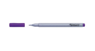 Cienkopis Grip śliwkowy (10szt) FABER CASTELL