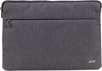 Acer protective sleeve dual tone dark gray with front pocket for 15.6"