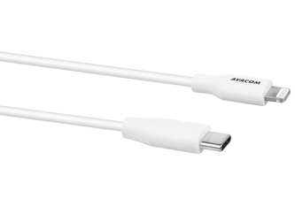 Avacom MFIC-40W kabel USB-C - Lightning, MFi certifikace, 40cm, bílá Avacom MFIC-40W kabel USB-C - Lightning, MFi certifikace, 40cm, bílá