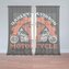Záclony Harley-Davidson motor Černé pozadí: 2ks 150x250cm
