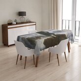 Ubrus Poutník nad mořem mlhy - Caspar David Friedrich: 130x170 cm