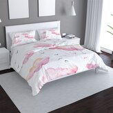 Povlečení Růžové mraky: 140x220 / 90x70