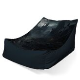Dětský sedací vak Lounge Zaklínač Hrad: 80 x 95 x 50 cm