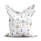 Sedací vak Na vlnách oceánu: 150x100 cm