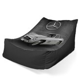 Dětský sedací vak Lounge Mercedes-Benz 300 SL Šedé pozadí: 80 x 95 x 50 cm