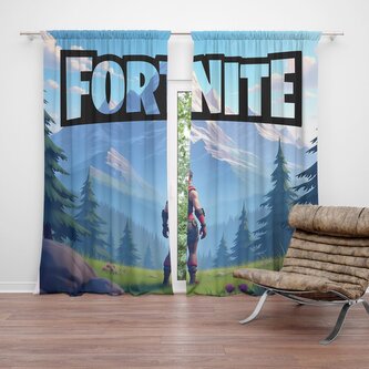 Závěs FORTNITE Horská krajina: 2ks 140x250cm Závěs FORTNITE Horská krajina: 2ks 140x250cm