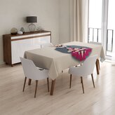 Ubrus Money heist Profesor a jeho tým Béžová: 90x90 cm