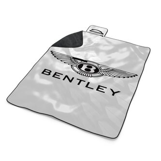 Plážová deka Bentley na bílé: 200x140 cm Plážová deka Bentley na bílé: 200x140 cm