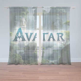 Záclony Avatar The Way of Water Vodopád: 2ks 150x250cm Záclony Avatar The Way of Water Vodopád: 2ks 150x250cm