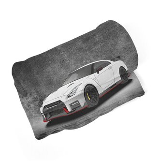 Deka Nissan GTR 35 Šedý: 150x120 cm