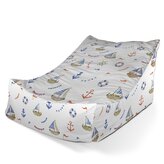 Sedací vak Lounge Na vlnách oceánu: 120 x 100 x 80 cm