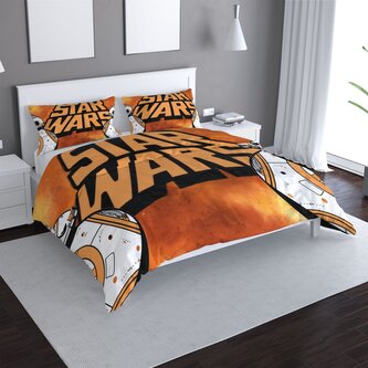 Povlečení Star Wars Ohnivé pozadí: 140x200 / 90x70 Povlečení Star Wars Ohnivé pozadí: 140x200 / 90x70