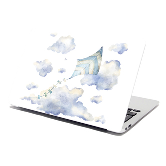 Samolepka na notebook Bezstarostný den: 38x26 cm