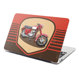 Samolepka na notebook Jawa panelka Vintage: 38x26 cm