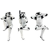 Figurka Stormtrooper - Three Wise Sitting, 11 cm