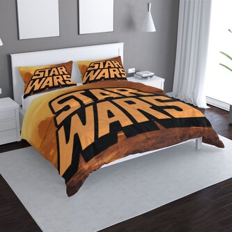 Povlečení Star Wars Lávová planeta: 140x220 / 90x70