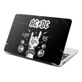Samolepka na notebook ACDC Live fast, die young: 38x26 cm