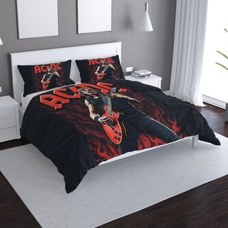 Povlečení ACDC Kytarista: 140x200 / 90x70 Povlečení ACDC Kytarista: 140x200 / 90x70