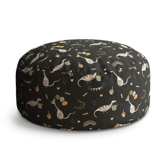 Taburet Circle Dinosauří párty: 38x48 cm