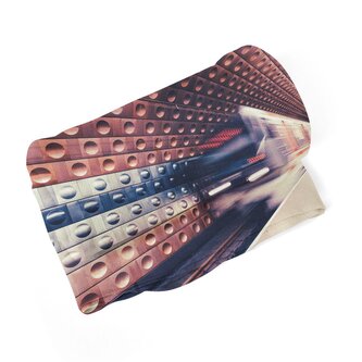 Deka Metro v barevné stanici: 150x120 cm Deka Metro v barevné stanici: 150x120 cm