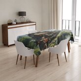 Ubrus Parní lokomotiva na viaduktu: 145x240 cm