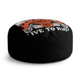 Taburet Circle Harley-Davidson Live to ride: 38x48 cm