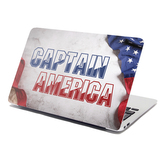 Samolepka na notebook Kapitán Amerika Vlajka: 38x26 cm