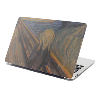 Samolepka na notebook Výkřik - Edvard Munch: 29x20 cm