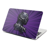Samolepka na notebook BLACK PANTHER z profilu Fialový: 38x26 cm