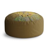 Taburet Circle Polibek - Gustav Klimt: 38x48 cm