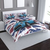 Povlečení Mini sedan Britská vlajka: 140x200 / 90x70