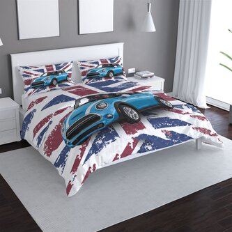 Povlečení Mini sedan Britská vlajka: 140x200 / 90x70