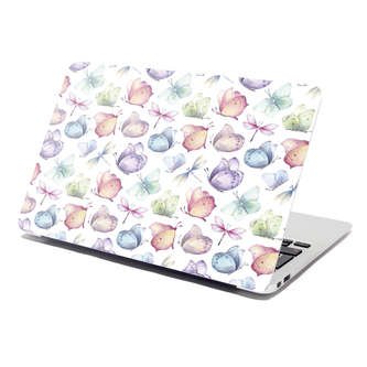 Samolepka na notebook Slet motýlů: 38x26 cm