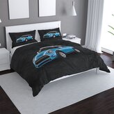 Povlečení Mini sedan Černé pozadí: 140x220 / 90x70