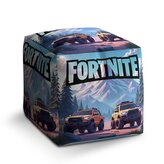 Taburet Cube FORTNITE Off-road auta: 40x40x40 cm