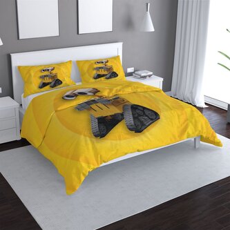 Povlečení Wall-E robot Žlutý: 140x200 / 90x70