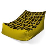 Sedací vak Lounge Star Wars Stormtroopeři Pattern na žluté: 120 x 100 x 80 cm