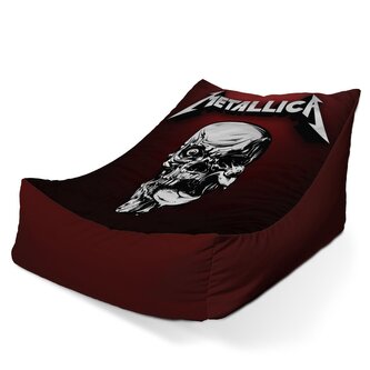 Dětský sedací vak Lounge METALLICA Death metal: 80 x 95 x 50 cm