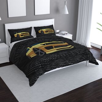 Povlečení Chevrolet Camaro Puntíky: 140x200 / 90x70 Povlečení Chevrolet Camaro Puntíky: 140x200 / 90x70