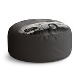 Taburet Circle Mercedes-Benz 300 SL Šedé pozadí: 38x48 cm