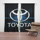 Závěs Toyota Blue Glow: 2ks 140x250cm