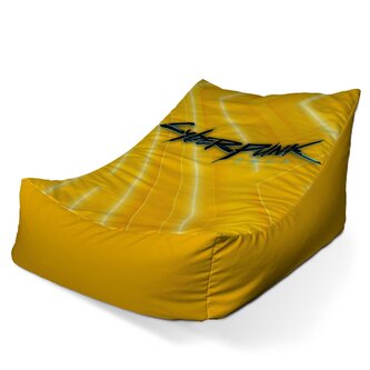 Dětský sedací vak Lounge Cyberpunk 2077 Žlutý: 80 x 95 x 50 cm