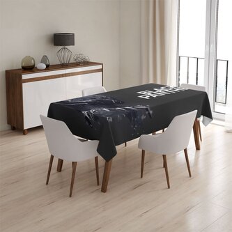 Ubrus BLACK PANTHER z profilu Černý: 90x90 cm