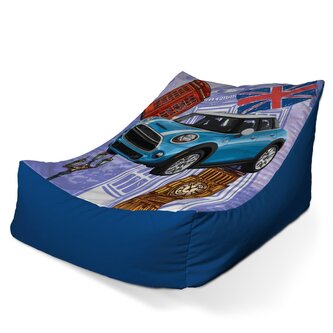 Sedací vak Lounge Mini sedan Londýn: 120 x 100 x 80 cm