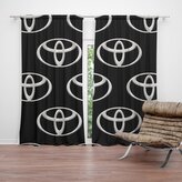 Závěs Toyota Pattern: 2ks 140x250cm