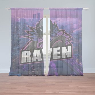 Záclony FORTNITE RAVEN Steampunk město: 2ks 150x250cm Záclony FORTNITE RAVEN Steampunk město: 2ks 150x250cm