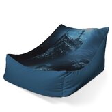 Sedací vak Lounge Vrak lodi na dně moře: 120 x 100 x 80 cm