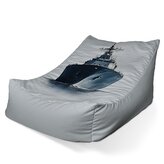 Dětský sedací vak Lounge Válečná loď na klidném moři: 80 x 95 x 50 cm